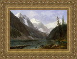Canadian Rockies, Lake Louise – Albert Bierstadt, 1889