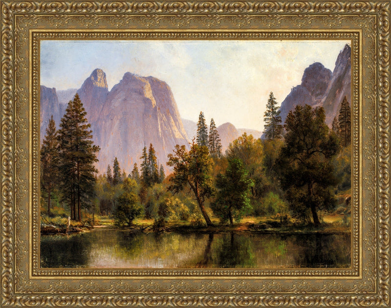 Cathedral Rocks, Yosemite Valley – Albert Bierstadt, 1872