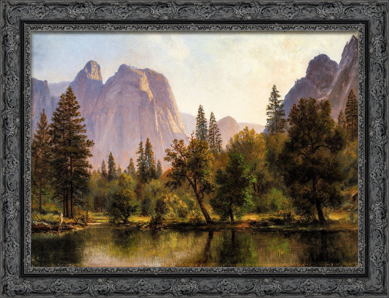 Cathedral Rocks, Yosemite Valley – Albert Bierstadt, 1872