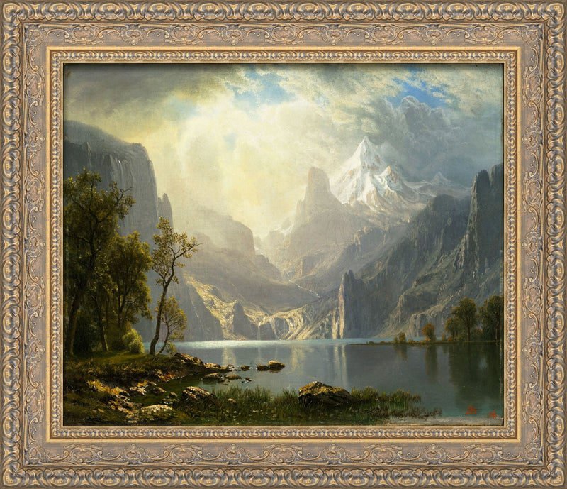 In the Sierras – Albert Bierstadt, 1872