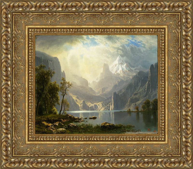 In the Sierras – Albert Bierstadt, 1872