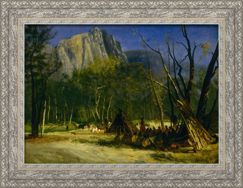 Indians in Council, California – Albert Bierstadt, 1872