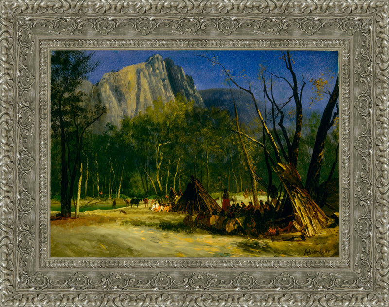 Indians in Council, California – Albert Bierstadt, 1872