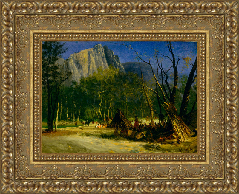 Indians in Council, California – Albert Bierstadt, 1872