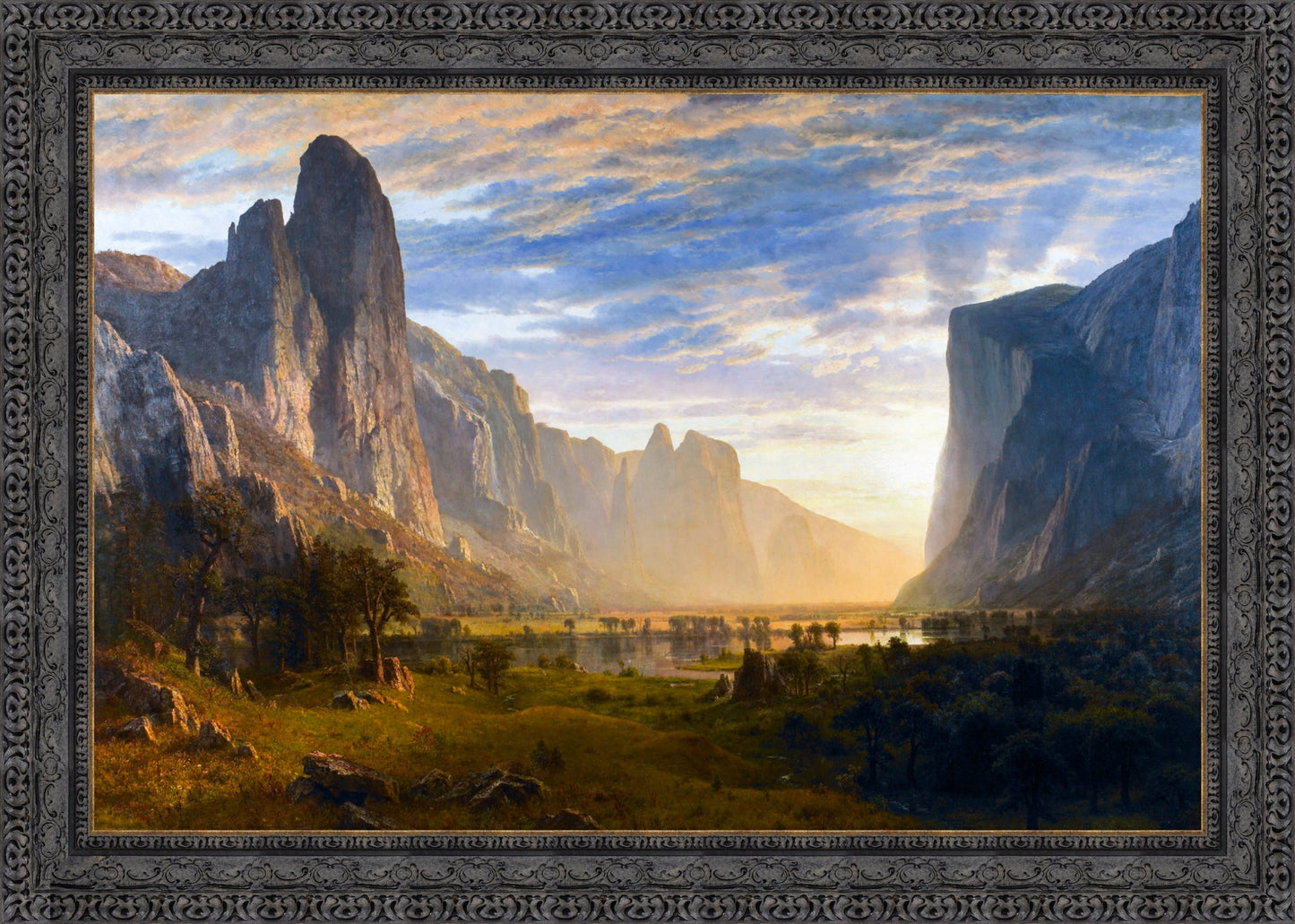 Looking Down Yosemite Valley
