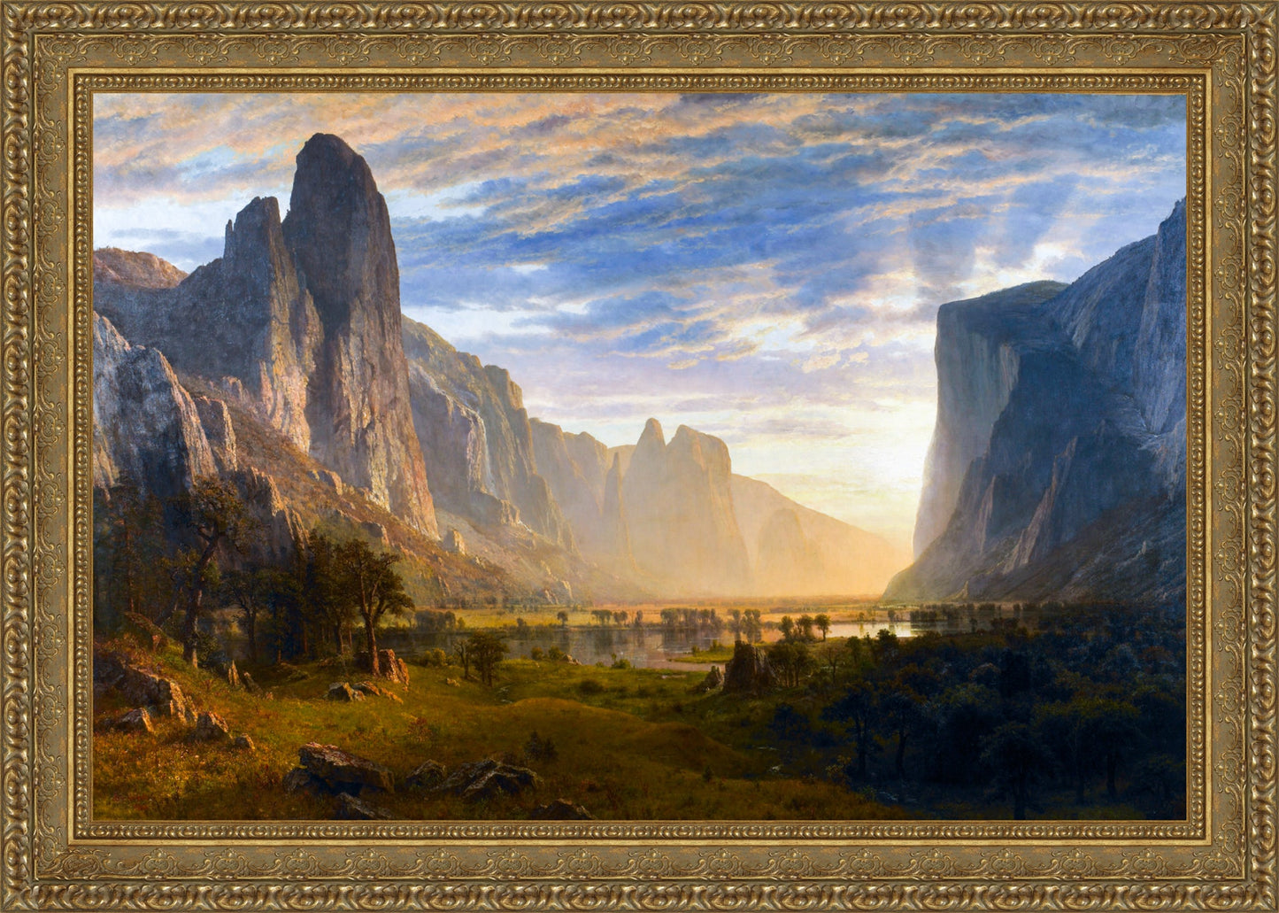 Looking Down Yosemite Valley
