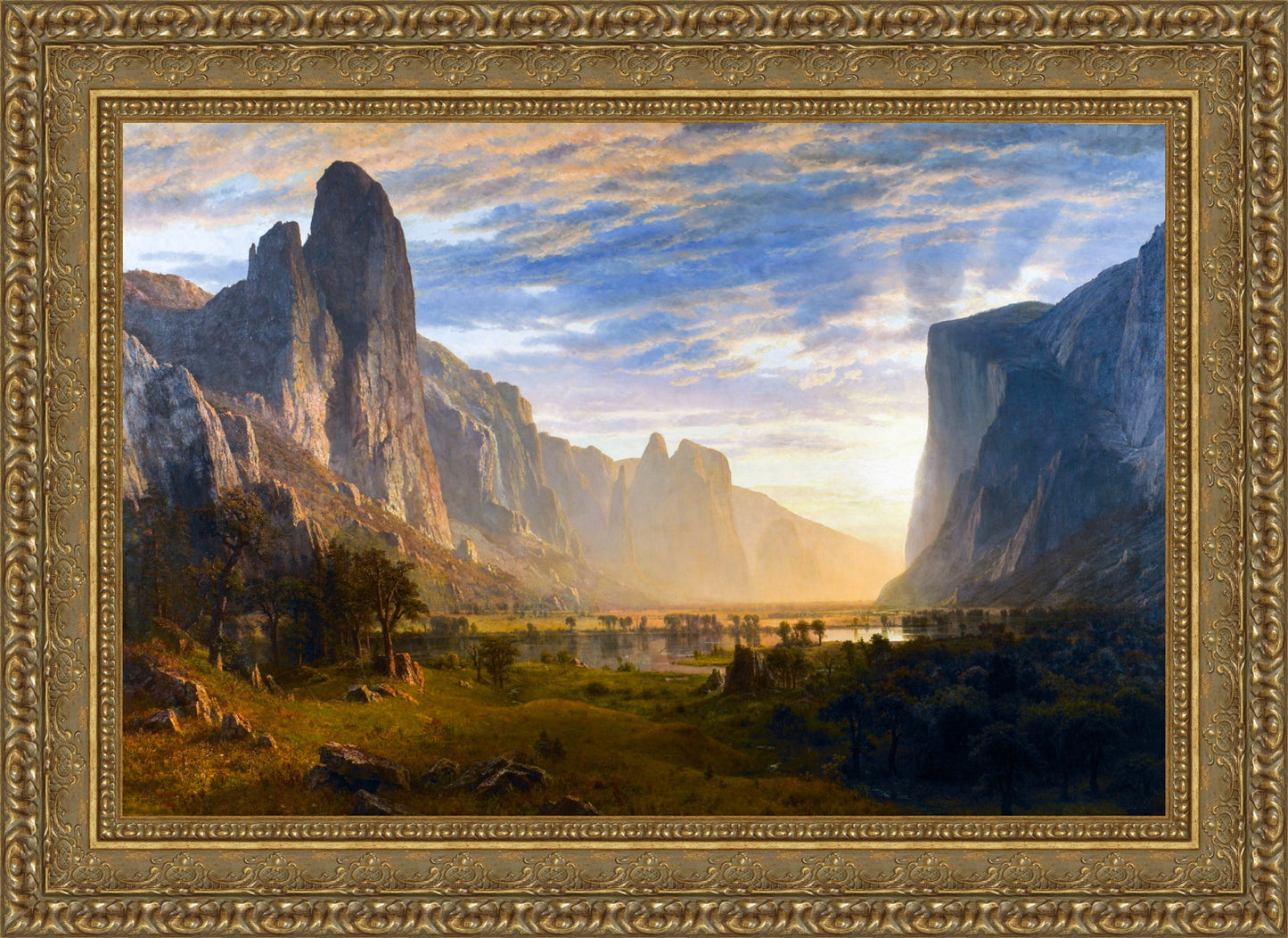 Looking Down Yosemite Valley