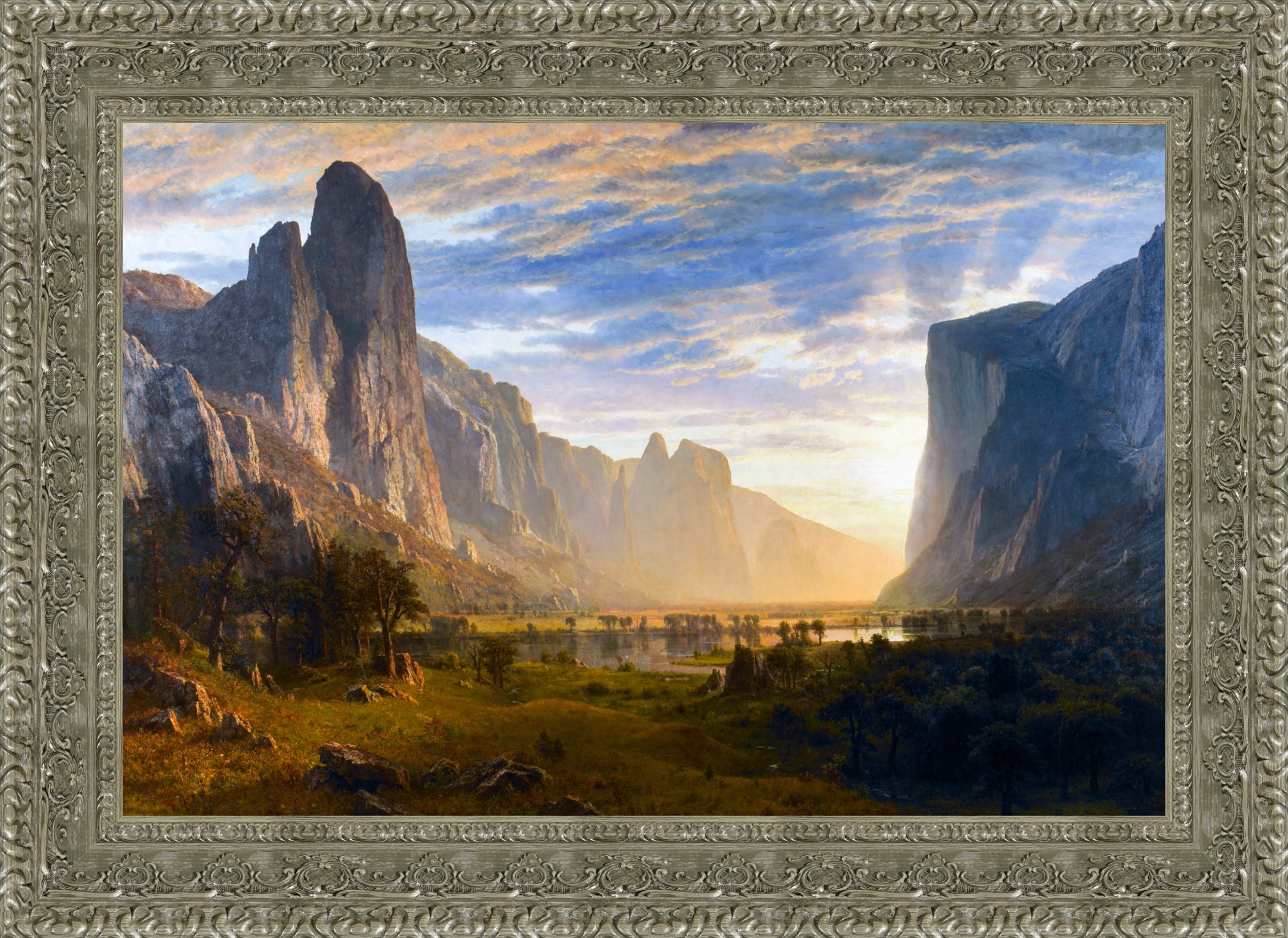 Looking Down Yosemite Valley