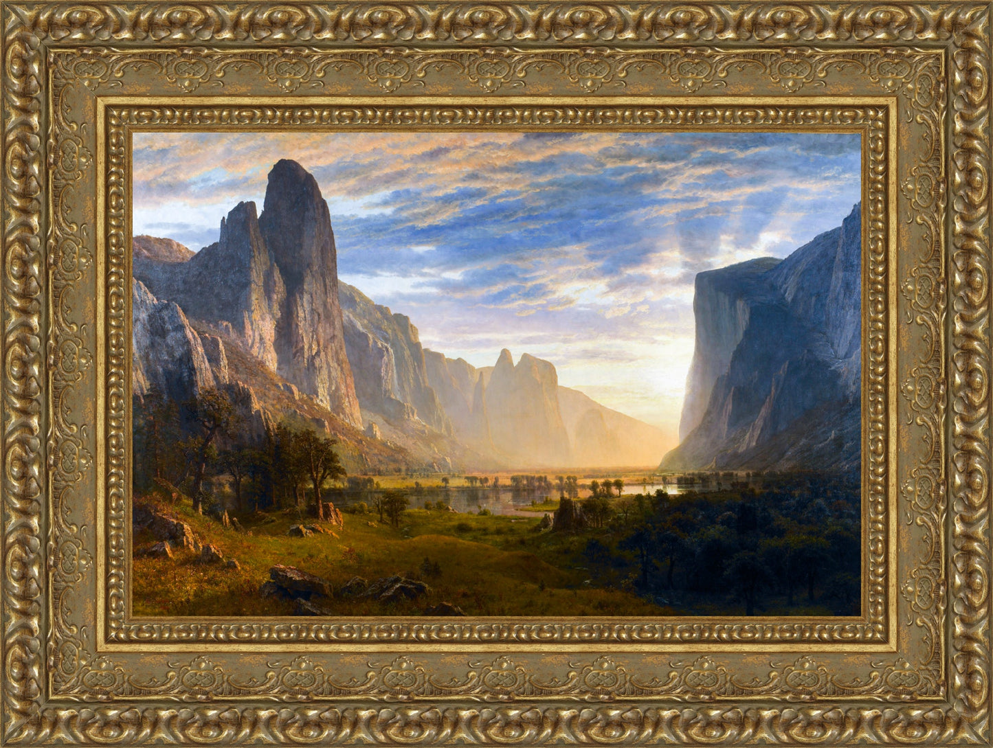 Looking Down Yosemite Valley