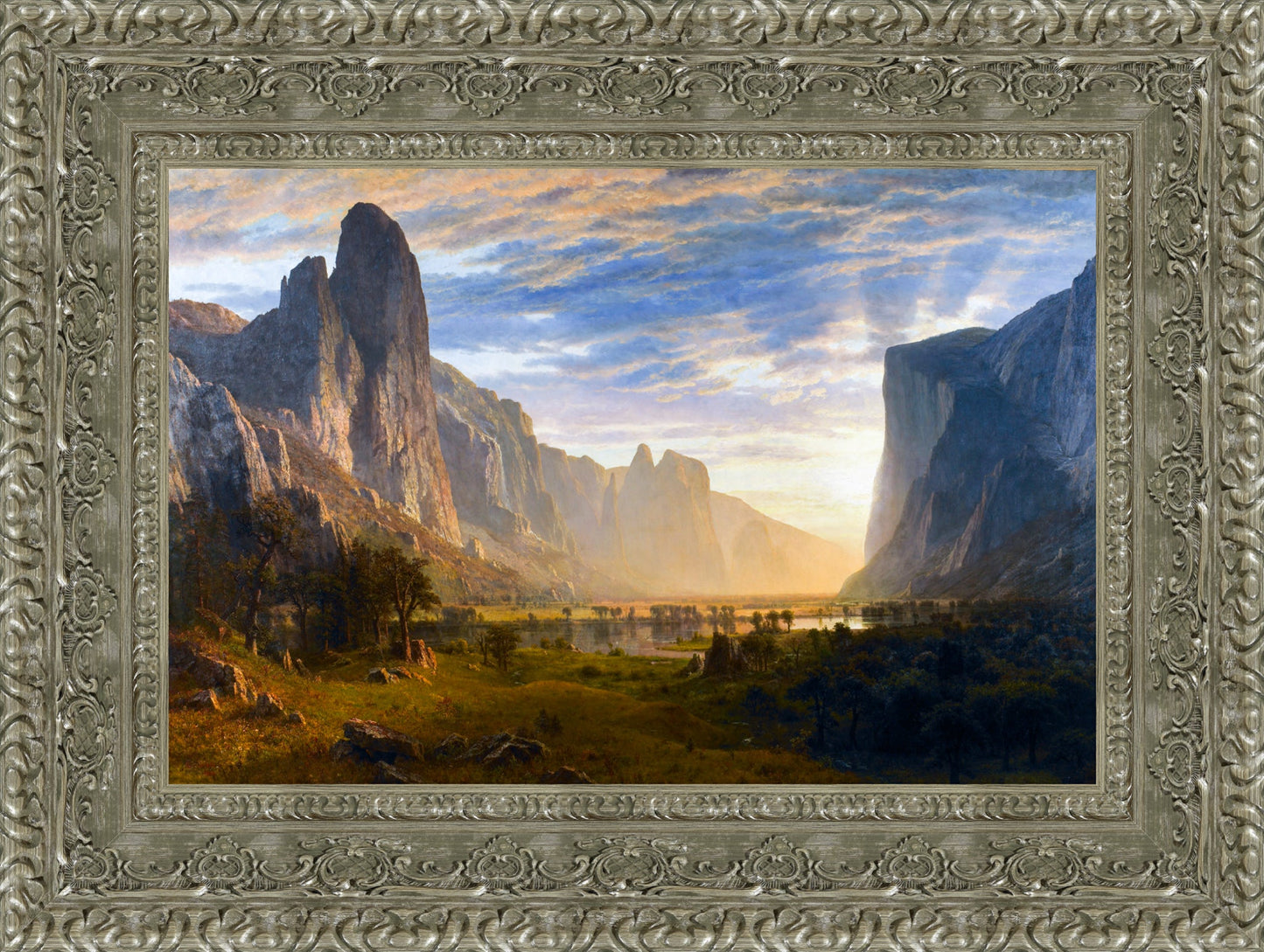 Looking Down Yosemite Valley