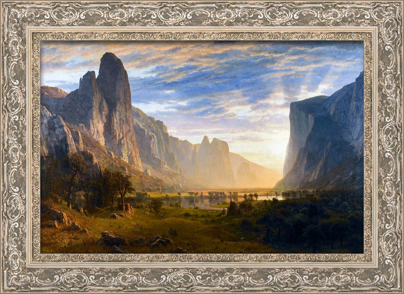 Looking Down Yosemite Valley – Albert Bierstadt, 1865