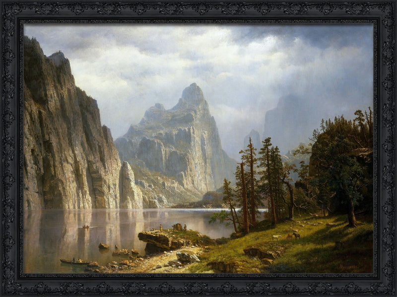 Merced River, Yosemite Valley – Albert Bierstadt, 1866