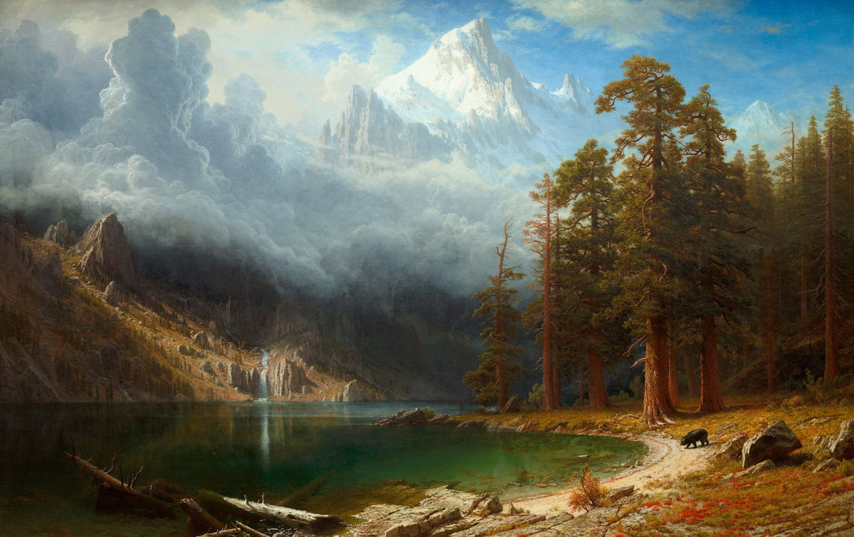 Mount Corcoran – Albert Bierstadt, c. 1876-1877, framed