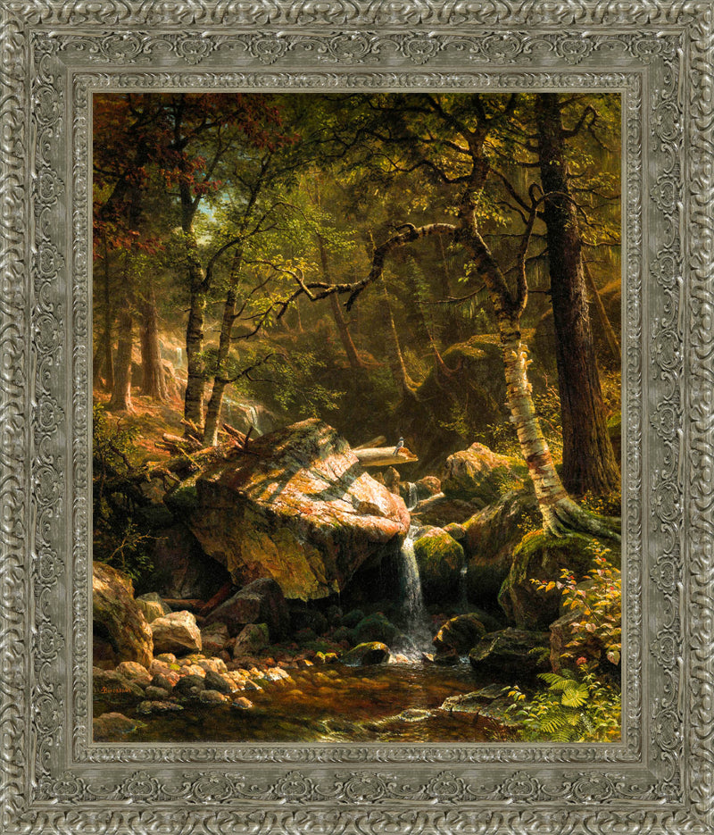 Mountain Brook – Albert Bierstadt, 1863