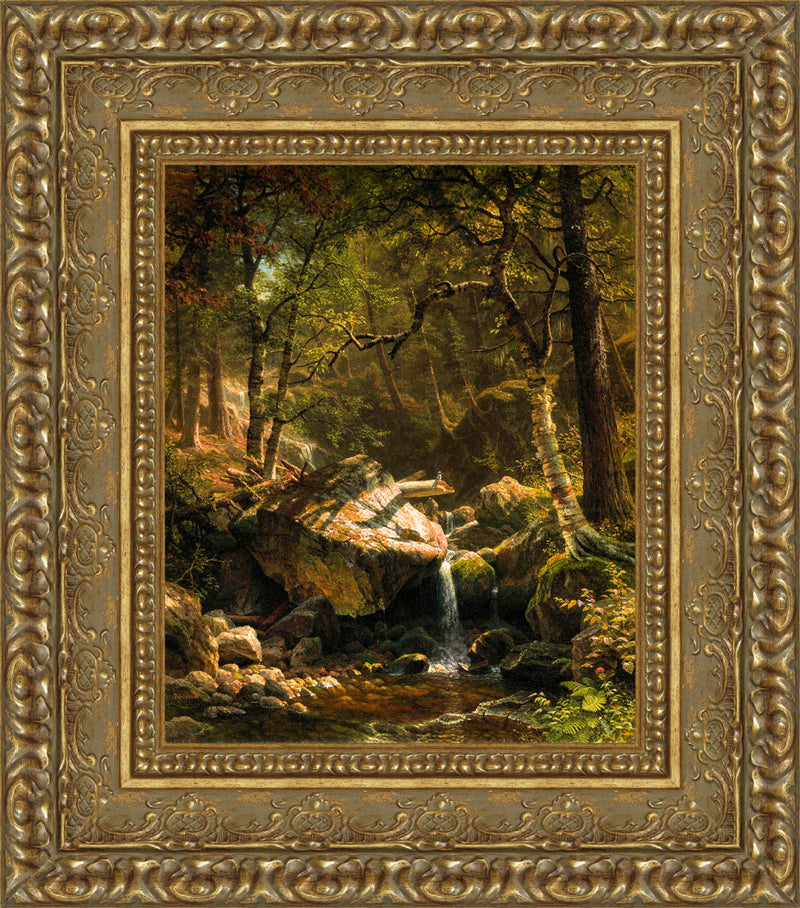 Mountain Brook – Albert Bierstadt, 1863