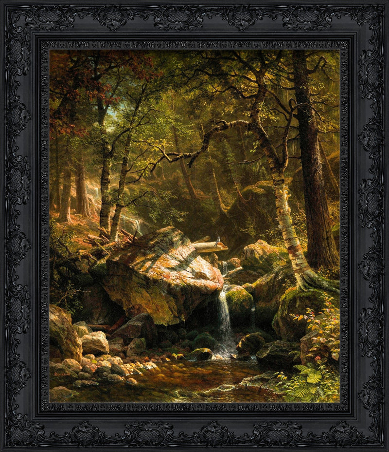 Mountain Brook – Albert Bierstadt, 1863