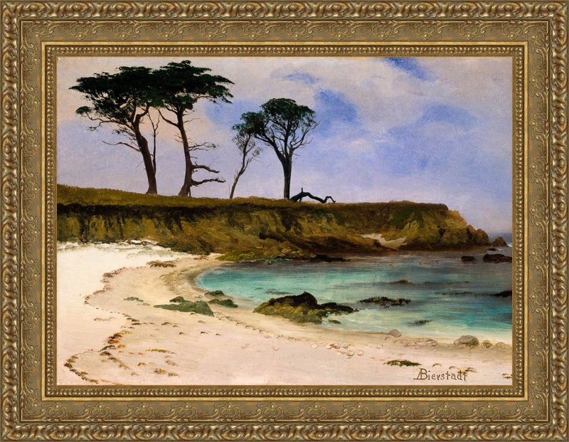 Sea Cove – Albert Bierstadt, 1890