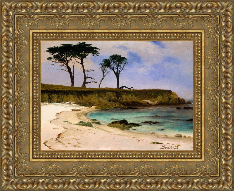 Sea Cove – Albert Bierstadt, 1890