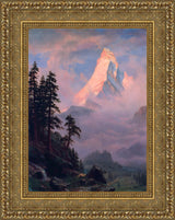 Sunrise on the Matterhorn – Albert Bierstadt, 1875