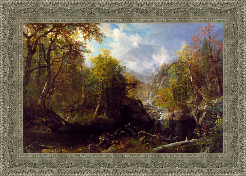 The Emerald Pool – Albert Bierstadt, 1870