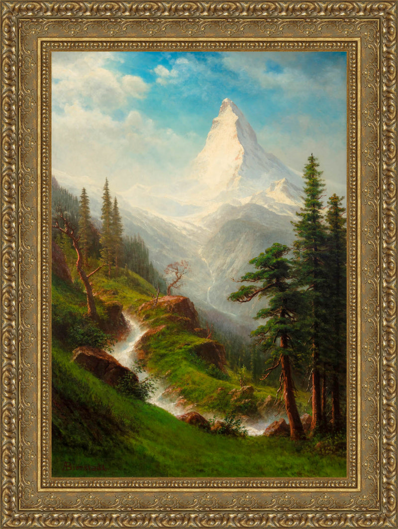 The Matterhorn – Albert Bierstadt, 1875