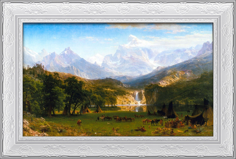 The Rocky Mountains, Lander's Peak – Albert Bierstadt, 1863