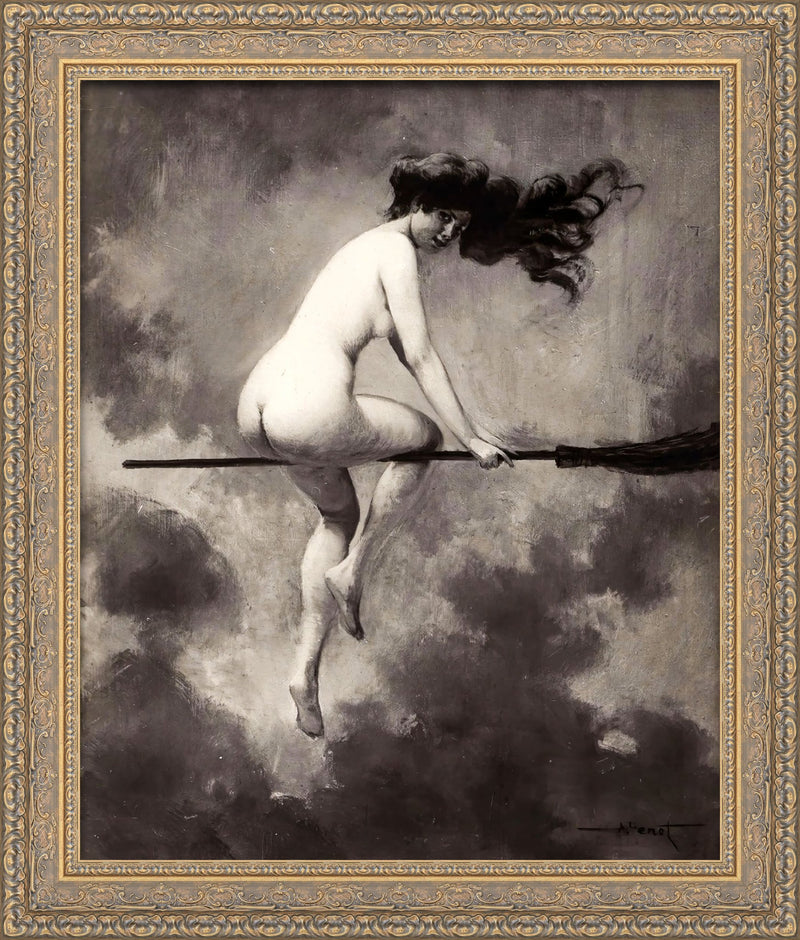 Departure for the Witches' Sabbath – Albert Joseph Pénot, 1910