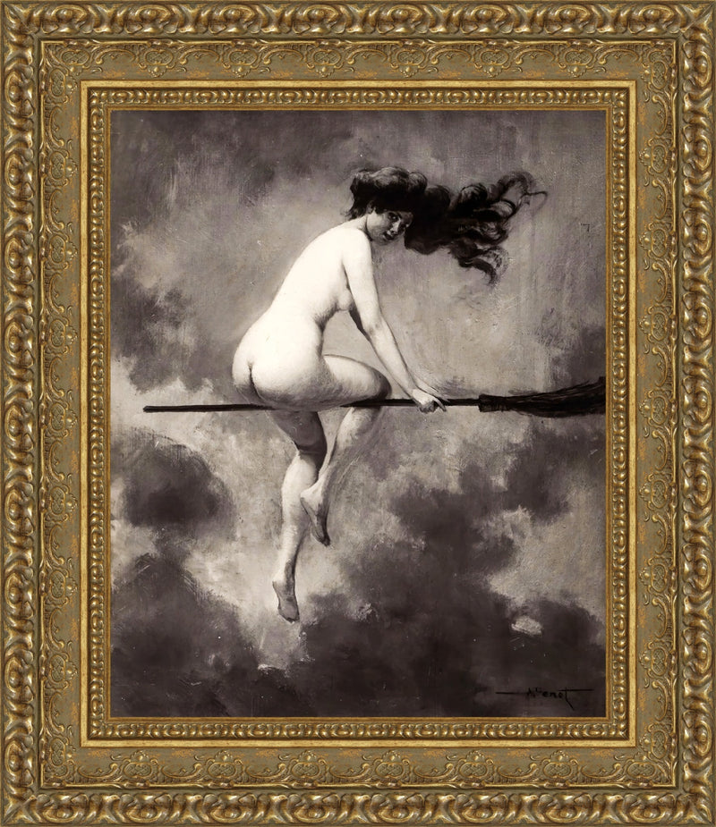 Departure for the Witches' Sabbath – Albert Joseph Pénot, 1910