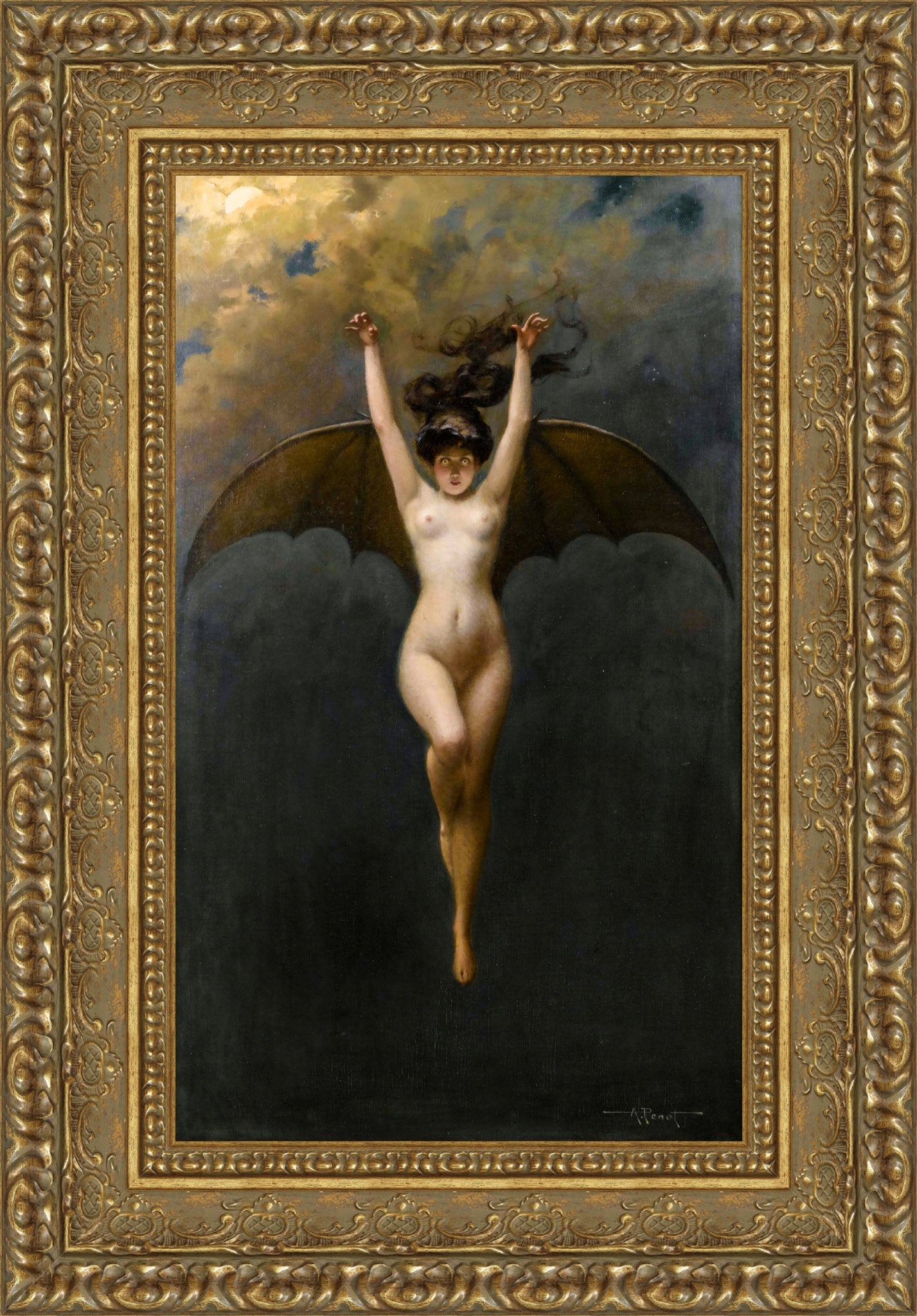 The Bat Woman (La femme-chauve-souris) – Albert Joseph Pénot, 1890