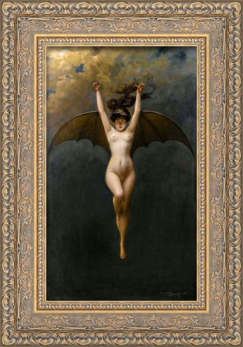 The Bat Woman (La femme-chauve-souris) – Albert Joseph Pénot, 1890