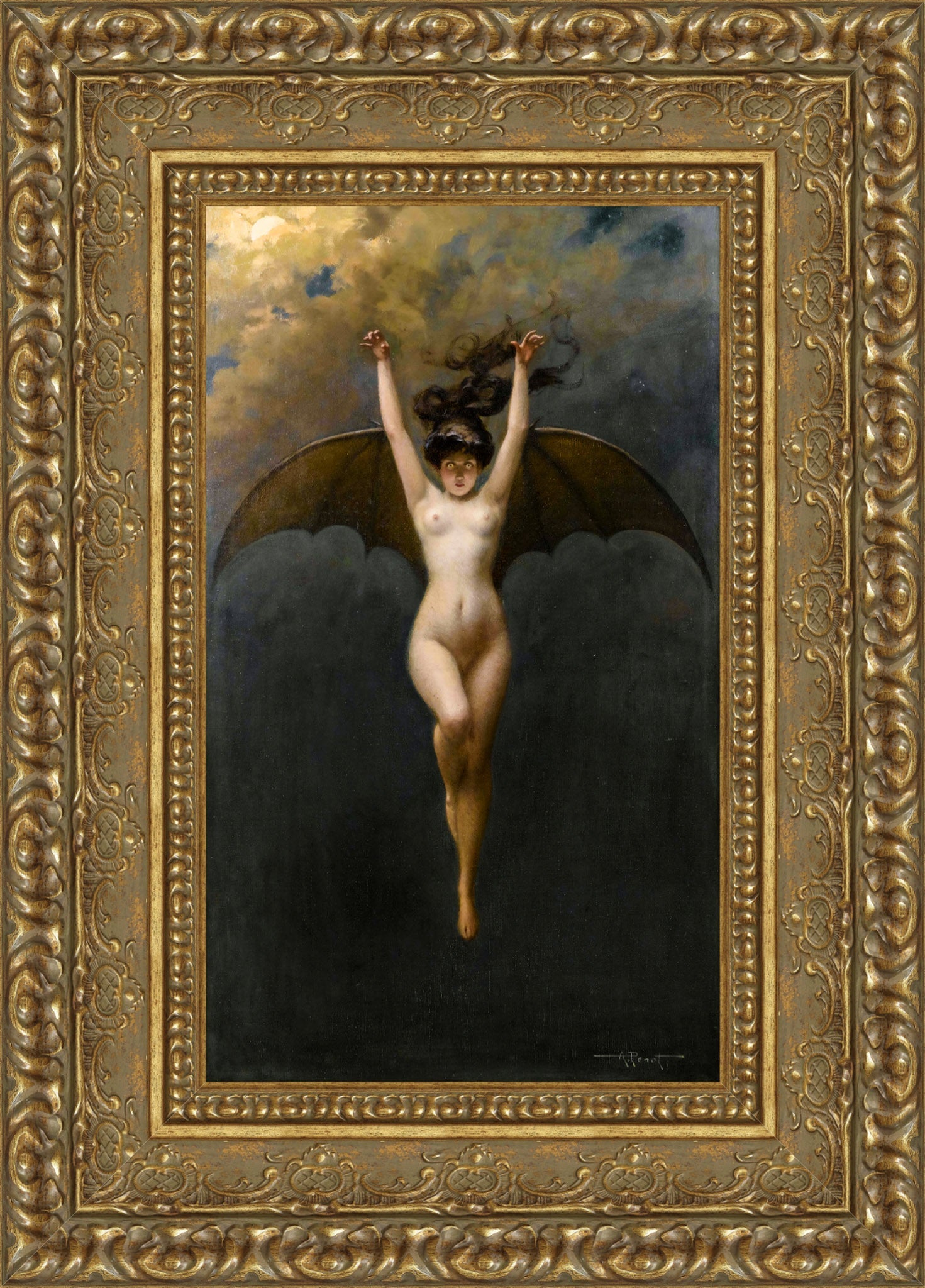 The Bat Woman (La femme-chauve-souris) – Albert Joseph Pénot, 1890