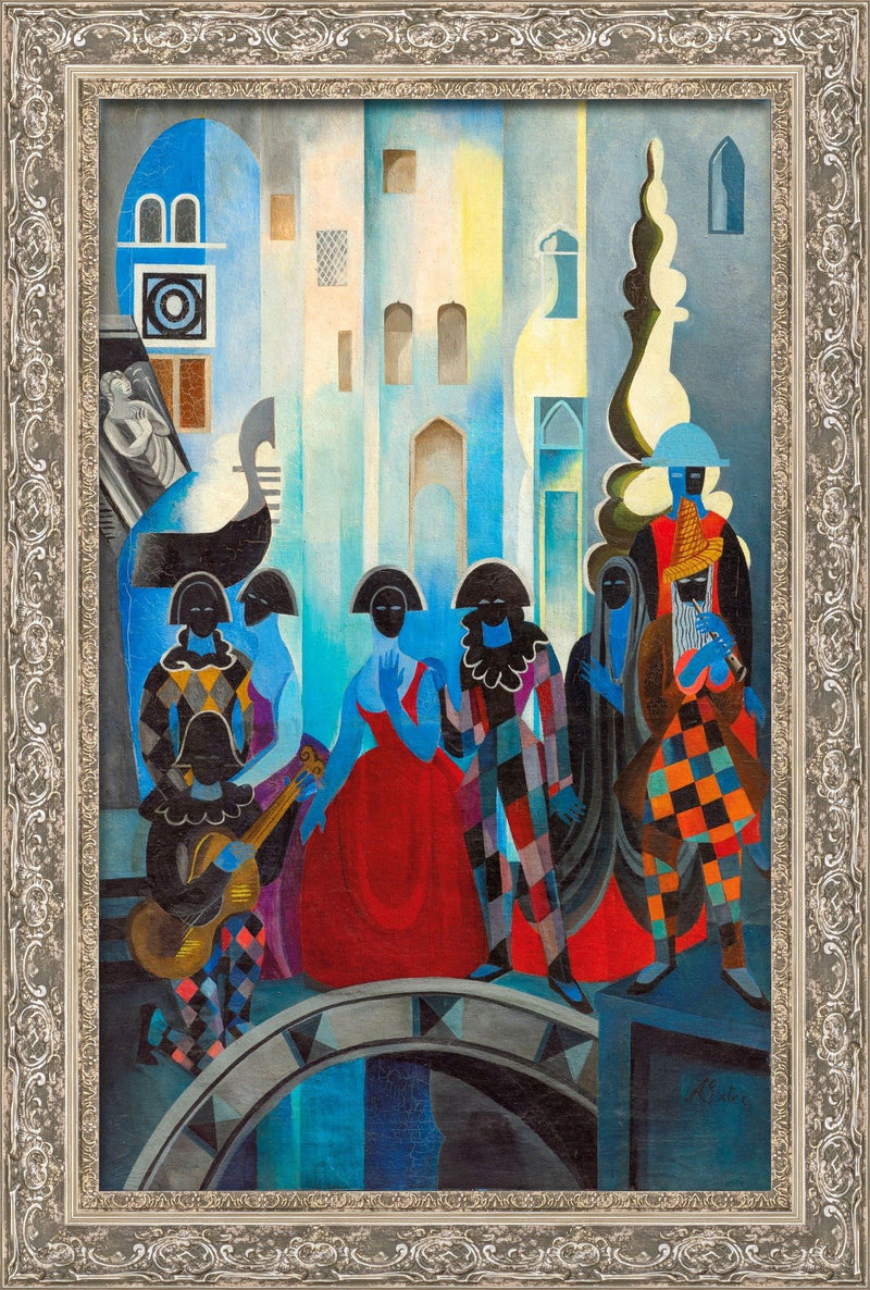 Carnival in Venice – Alexandra Exter, c. 1924