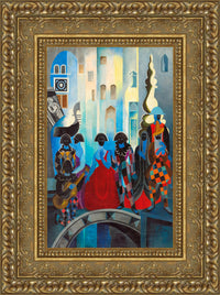 Gold frame