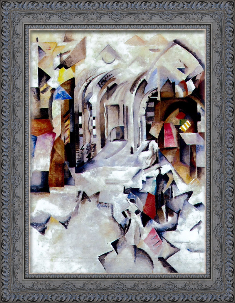 Composition Genoa – Alexandra Exter, 1912