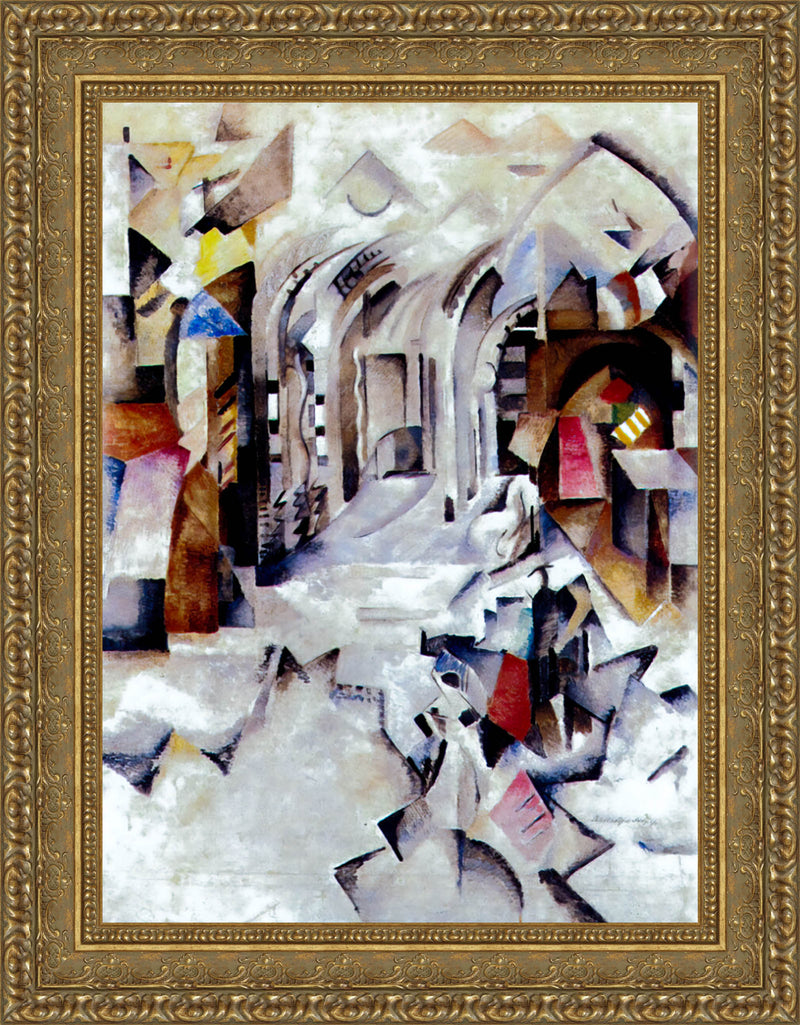 Composition Genoa – Alexandra Exter, 1912