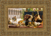 Gold frame
