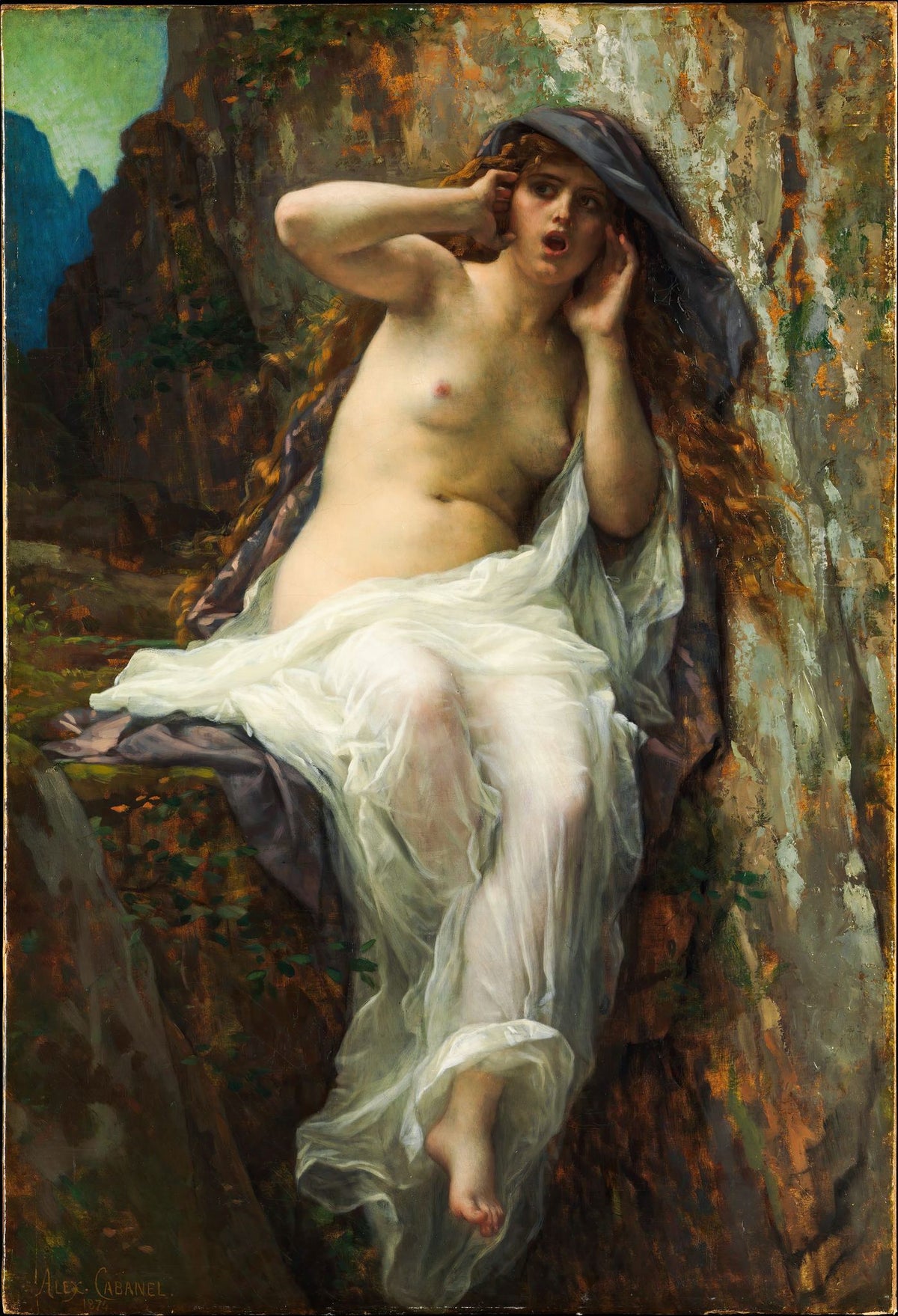 Echo – Alexandre Cabanel, 1874, framed