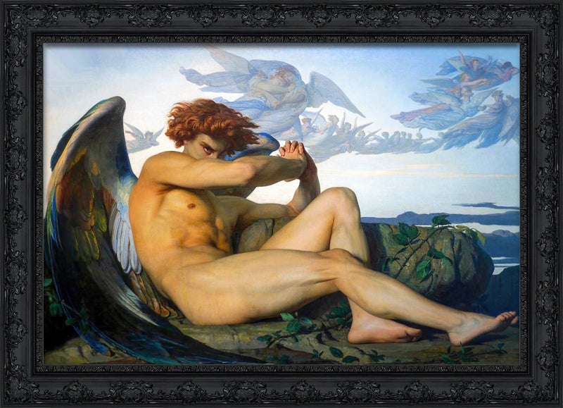 Fallen Angel – Alexandre Cabanel, 1847