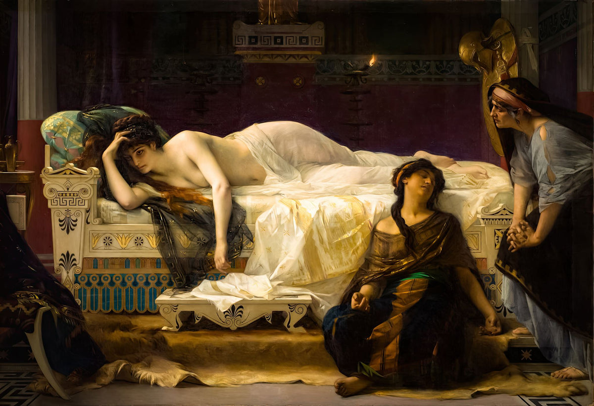 Phaedra (Phèdre) – Alexandre Cabanel, 1880, framed