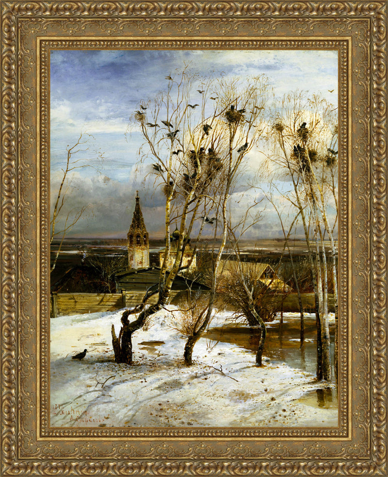 The Rooks Have Returned – Alexei Savrasov, 1871