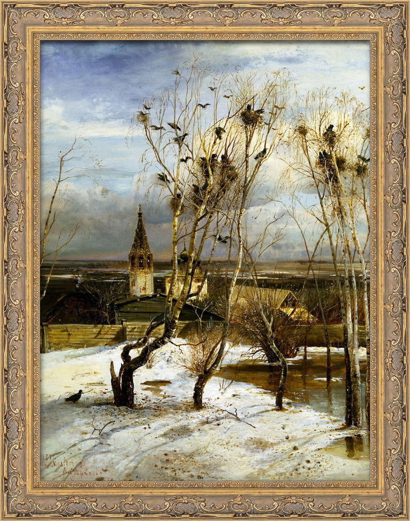 The Rooks Have Returned – Alexei Savrasov, 1871