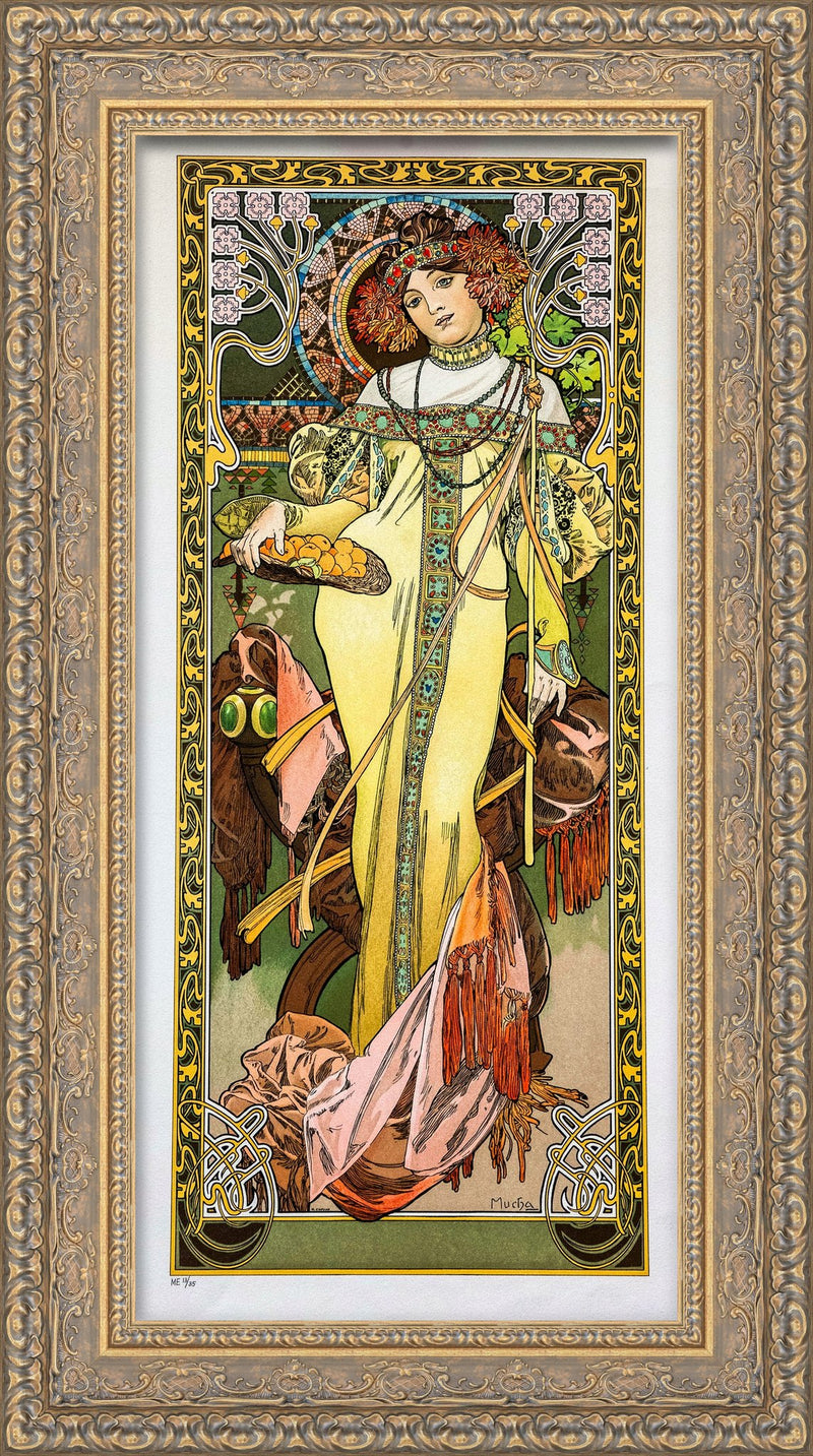 Autumn – Alphonse Mucha, 1896
