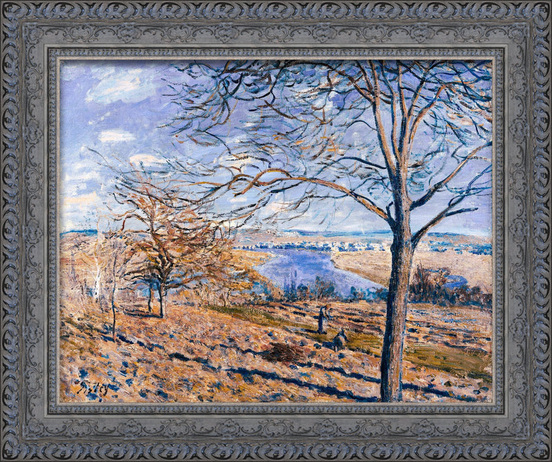 Banks of the Loing, Autumn Effect – Alfred Sisley, 1885