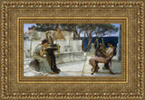Sappho and Alcaeus – Sir Lawrence Alma-Tadema, 1881