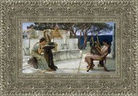 Silver frame