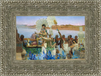 Silver frame