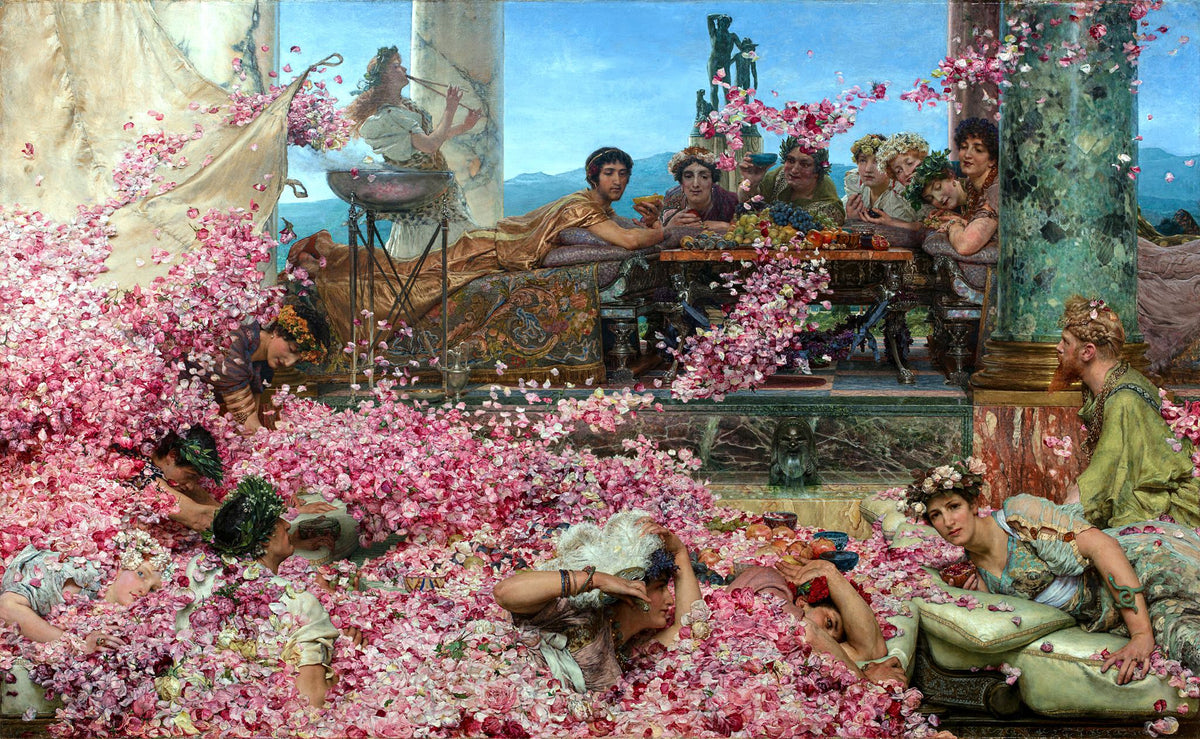 The Roses of Heliogabalus – Sir Lawrence Alma-Tadema, 1888, framed