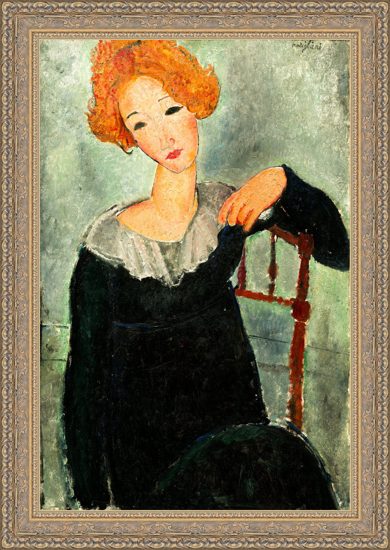 Woman With Red Hair – Amedeo Modigliani, 1917