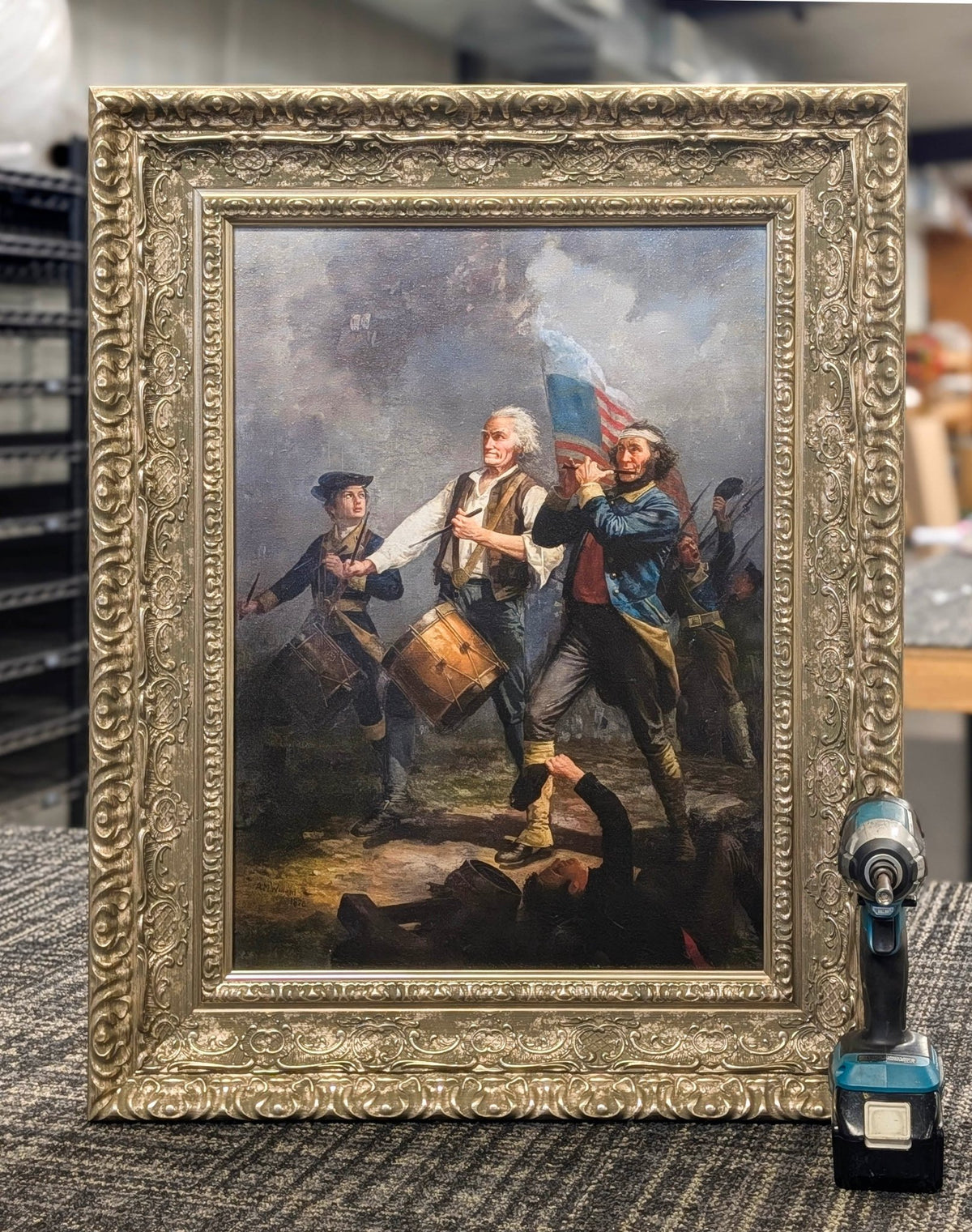 The Spirit of '76 by Archibald Willard — Framed Giclee Canvas Print | Canvas Classics