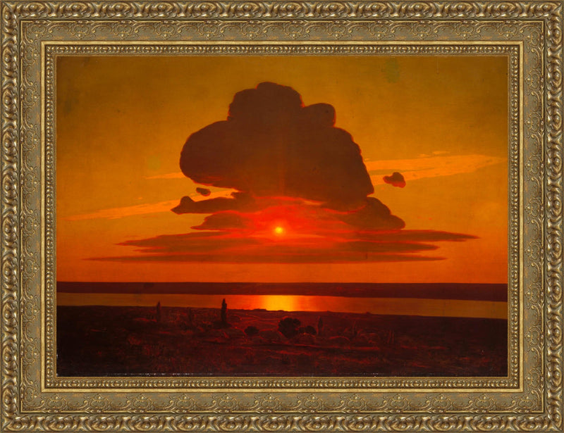 Red Sunset on the Dnieper – Arkhip Kuindzhi, 1905
